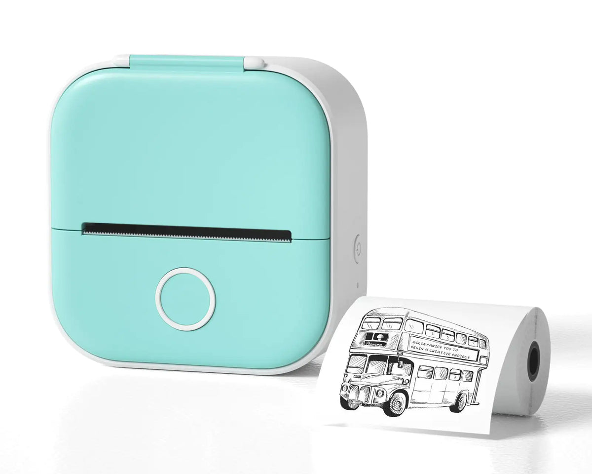 Portable Mini Thermal Label Printer