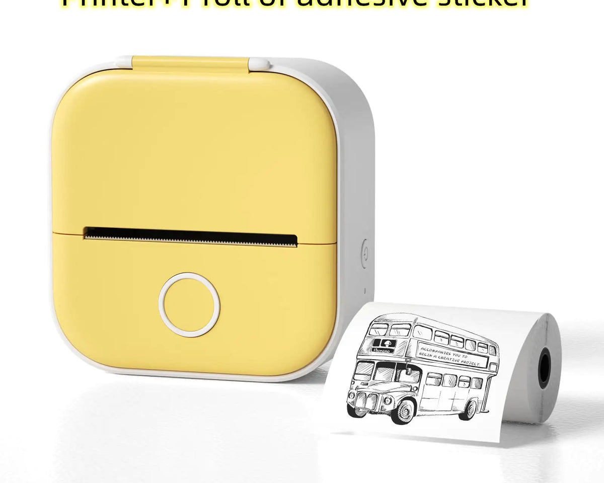 Portable Mini Thermal Label Printer