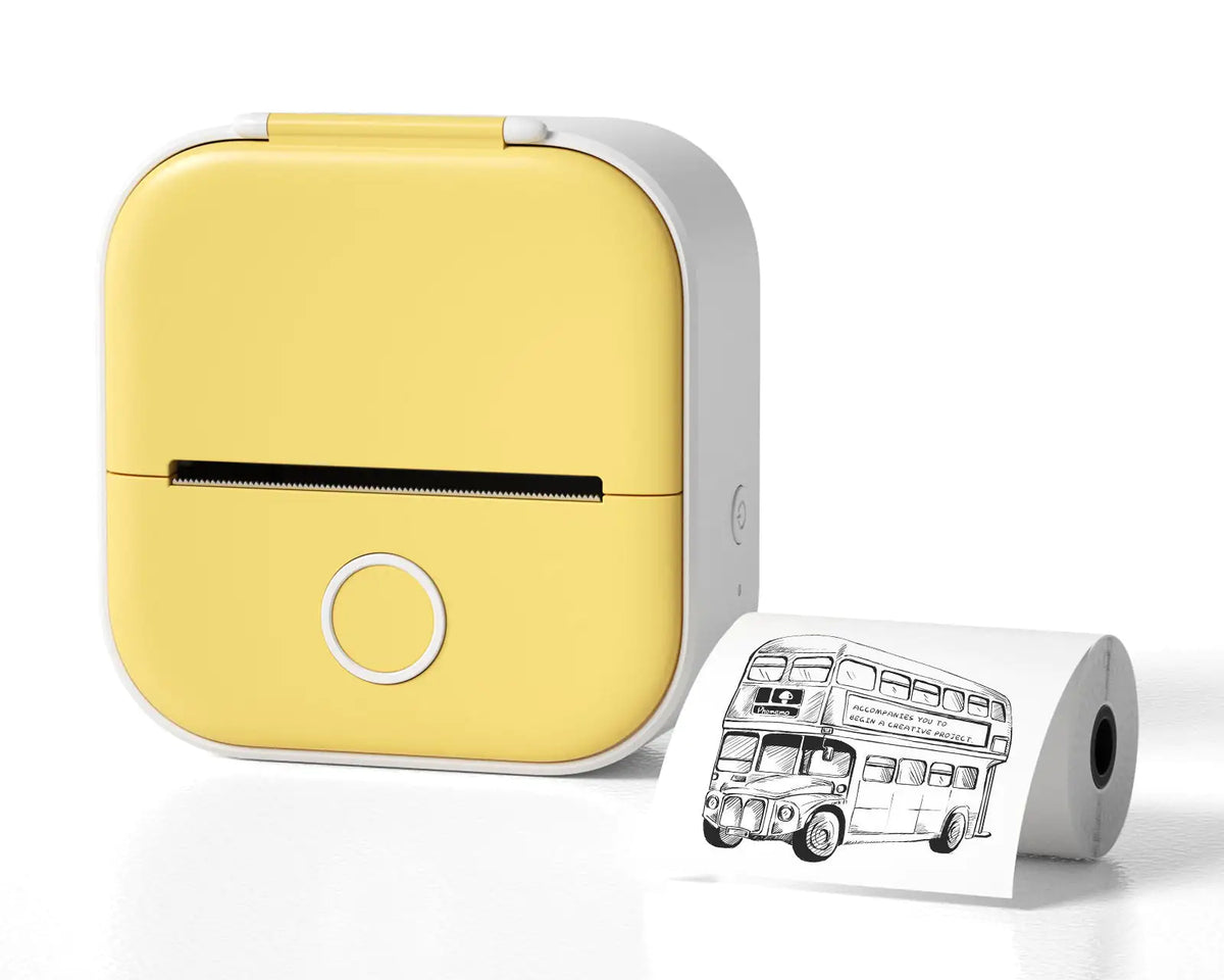 Portable Mini Thermal Label Printer