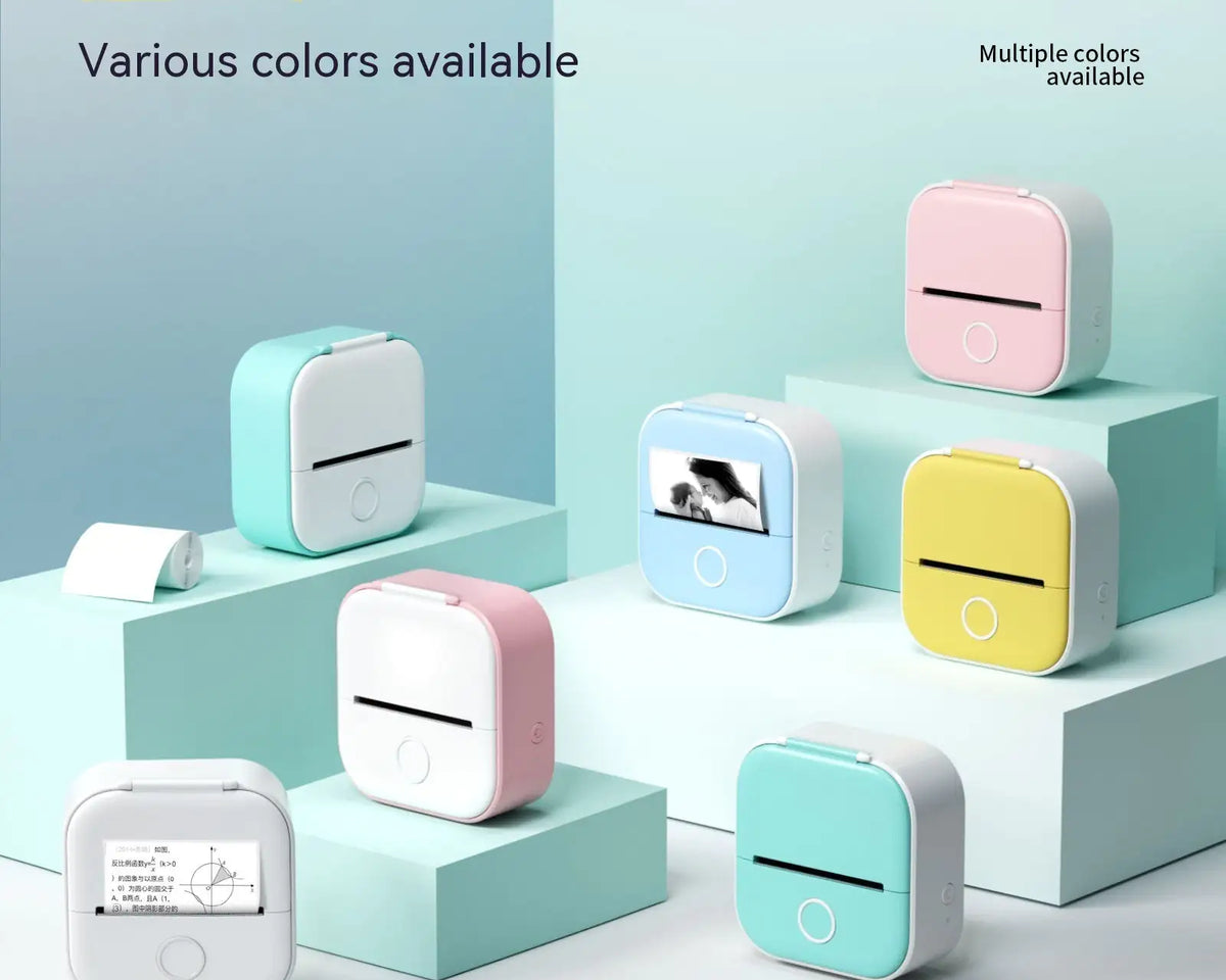 Portable Mini Thermal Label Printer